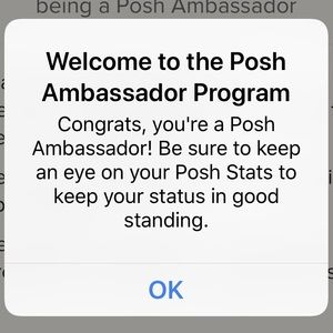 ⚡️⭐️ Posh Ambassador ⭐️⚡️